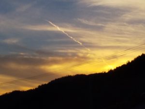 フカサワファームから夕暮れ